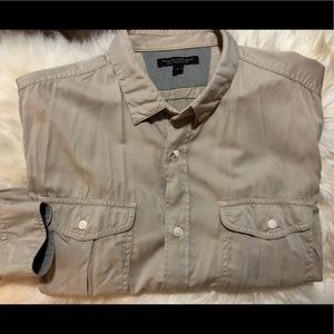Banana Republic khaki shirt